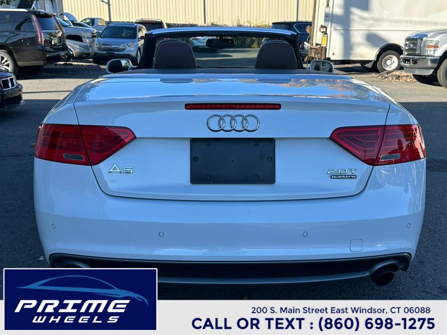 2016 Audi A5 2dr Cabriolet Auto Premium Plus, available for sale in East Windsor, Connecticut | Prime Wheels. East Windsor, Connecticut 2016 Audi A5 2dr Cabriolet Auto Premium Plus, available for sale in East Windsor, Connecticut | Prime Wheels. East Windsor, Connecticut