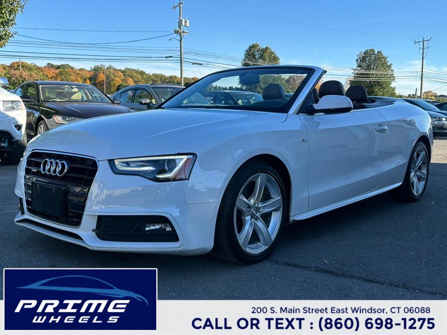 2016 Audi A5 2dr Cabriolet Auto Premium Plus, available for sale in East Windsor, Connecticut | Prime Wheels. East Windsor, Connecticut 2016 Audi A5 2dr Cabriolet Auto Premium Plus, available for sale in East Windsor, Connecticut | Prime Wheels. East Windsor, Connecticut