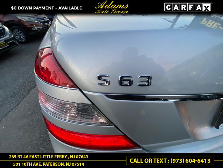 2008 Mercedes-Benz S-Class 4dr Sdn 6.3L V8 AMG RWD, available for sale in Little Ferry , New Jersey | Adams Auto Group . Little Ferry , New Jersey 2008 Mercedes-Benz S-Class 4dr Sdn 6.3L V8 AMG RWD, available for sale in Little Ferry , New Jersey | Adams Auto Group . Little Ferry , New Jersey
