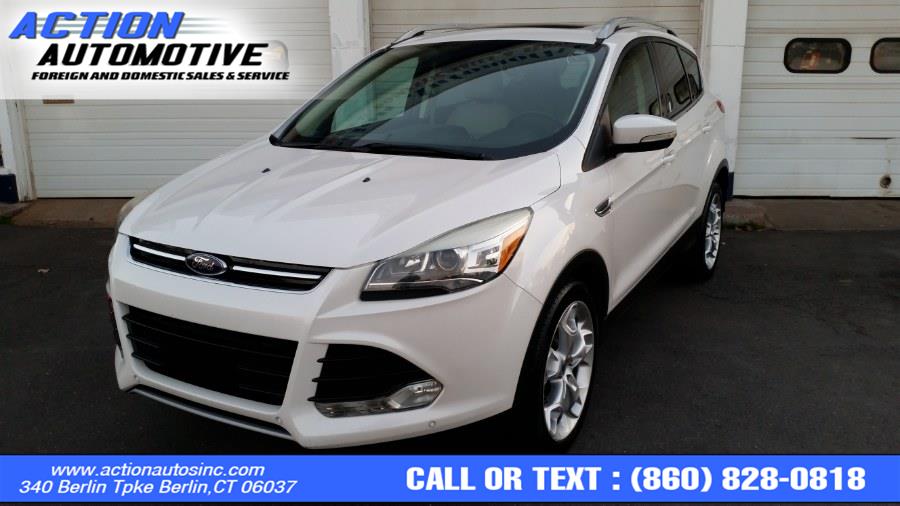 Used Ford Escape 4WD 4dr Titanium 2014 | Action Automotive. Berlin, Connecticut