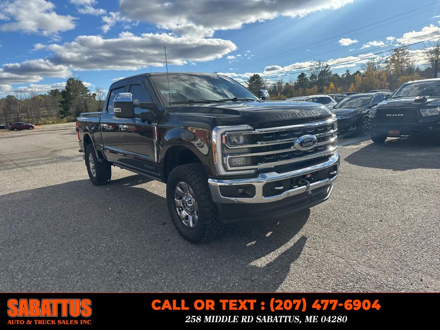 2024 Ford Super Duty F-350 SRW King Ranch 4WD Crew Cab 6.75'' Box, available for sale in Sabattus, Maine | Sabattus Auto and Truck Sales Inc. Sabattus, Maine 2024 Ford Super Duty F-350 SRW King Ranch 4WD Crew Cab 6.75'' Box, available for sale in Sabattus, Maine | Sabattus Auto and Truck Sales Inc. Sabattus, Maine