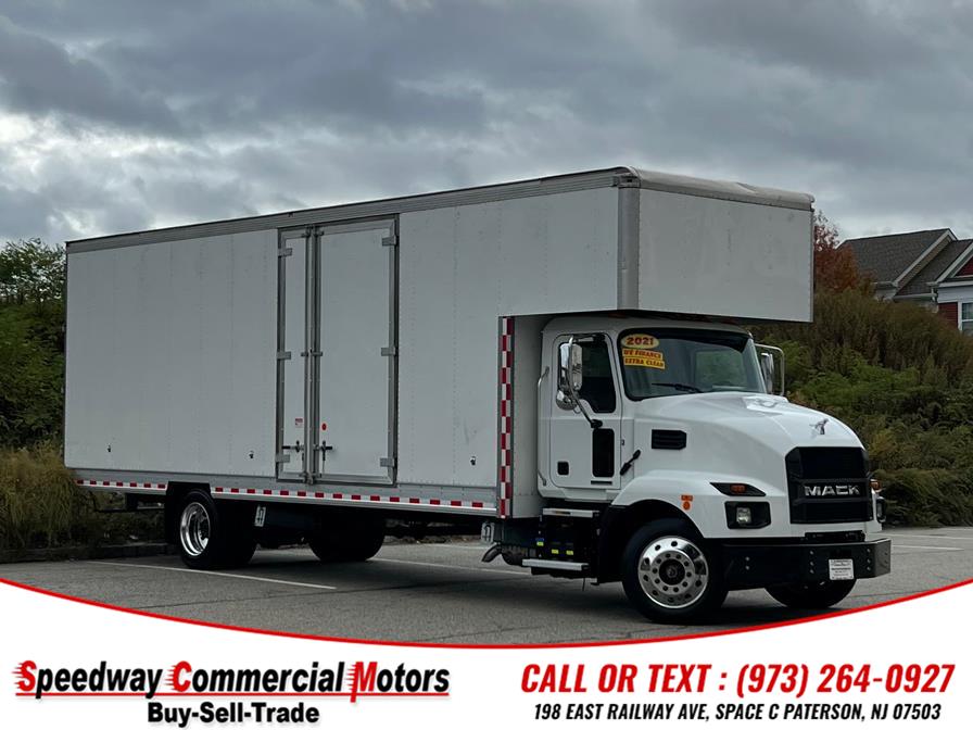 Used Mack MD-6 26FT ALLMAN MOVING BOX/ DOUBLE SIDE DOORS 2021 | Speedway Commercial Motors LLC. Paterson, New Jersey