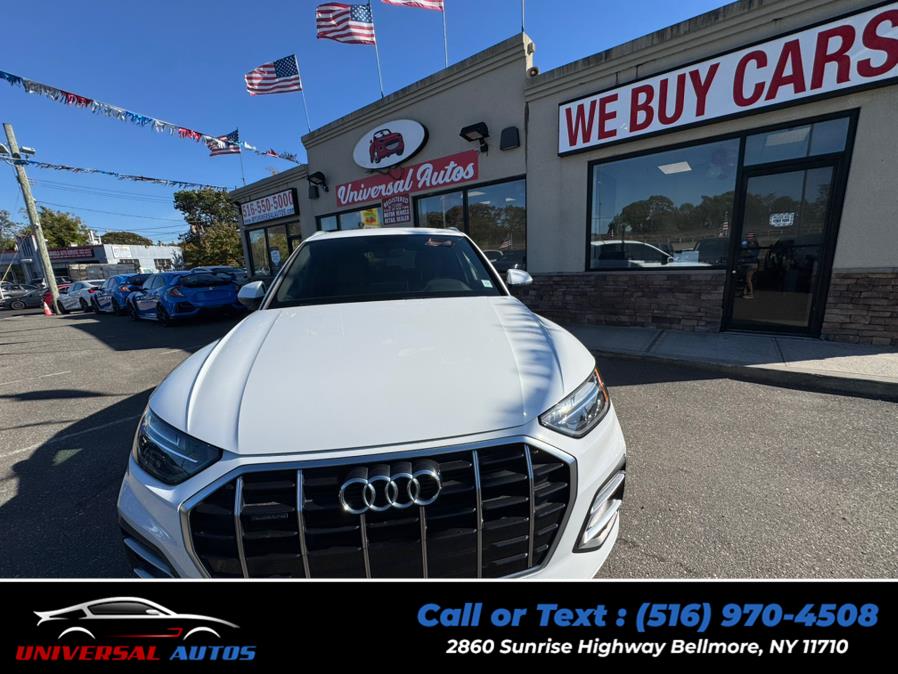 2021 Audi Q5 Premium 45 TFSI quattro, available for sale in Bellmore, New York | Universal Autos. Bellmore, New York 2021 Audi Q5 Premium 45 TFSI quattro, available for sale in Bellmore, New York | Universal Autos. Bellmore, New York