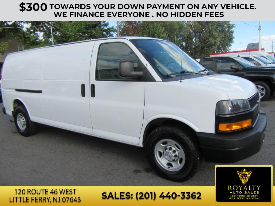 2018 Chevrolet Express Cargo Van RWD 3500 155", available for sale in Little Ferry, New Jersey | Royalty Auto Sales. Little Ferry, New Jersey 2018 Chevrolet Express Cargo Van RWD 3500 155", available for sale in Little Ferry, New Jersey | Royalty Auto Sales. Little Ferry, New Jersey