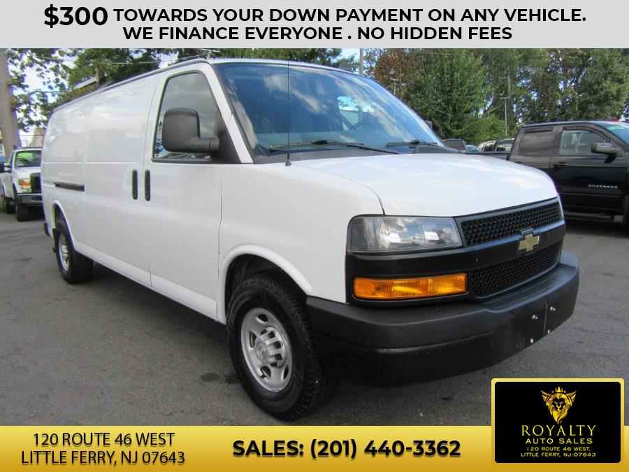 2018 Chevrolet Express Cargo Van RWD 3500 155", available for sale in Little Ferry, New Jersey | Royalty Auto Sales. Little Ferry, New Jersey 2018 Chevrolet Express Cargo Van RWD 3500 155", available for sale in Little Ferry, New Jersey | Royalty Auto Sales. Little Ferry, New Jersey