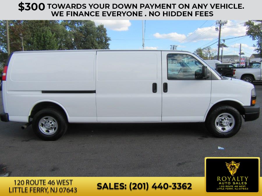 2018 Chevrolet Express Cargo Van RWD 3500 155", available for sale in Little Ferry, New Jersey | Royalty Auto Sales. Little Ferry, New Jersey 2018 Chevrolet Express Cargo Van RWD 3500 155", available for sale in Little Ferry, New Jersey | Royalty Auto Sales. Little Ferry, New Jersey