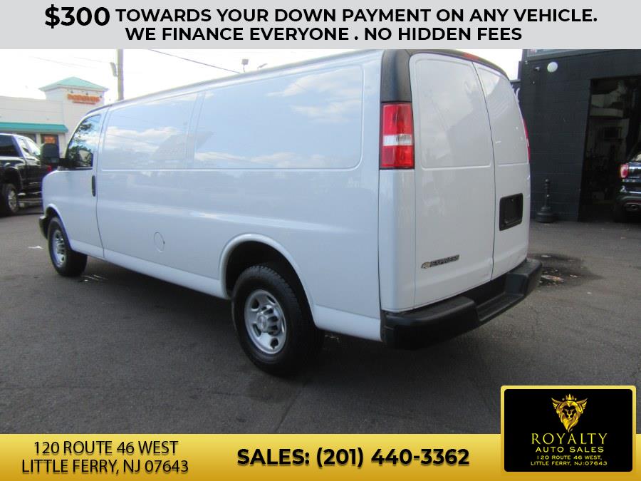 2018 Chevrolet Express Cargo Van RWD 3500 155", available for sale in Little Ferry, New Jersey | Royalty Auto Sales. Little Ferry, New Jersey 2018 Chevrolet Express Cargo Van RWD 3500 155", available for sale in Little Ferry, New Jersey | Royalty Auto Sales. Little Ferry, New Jersey