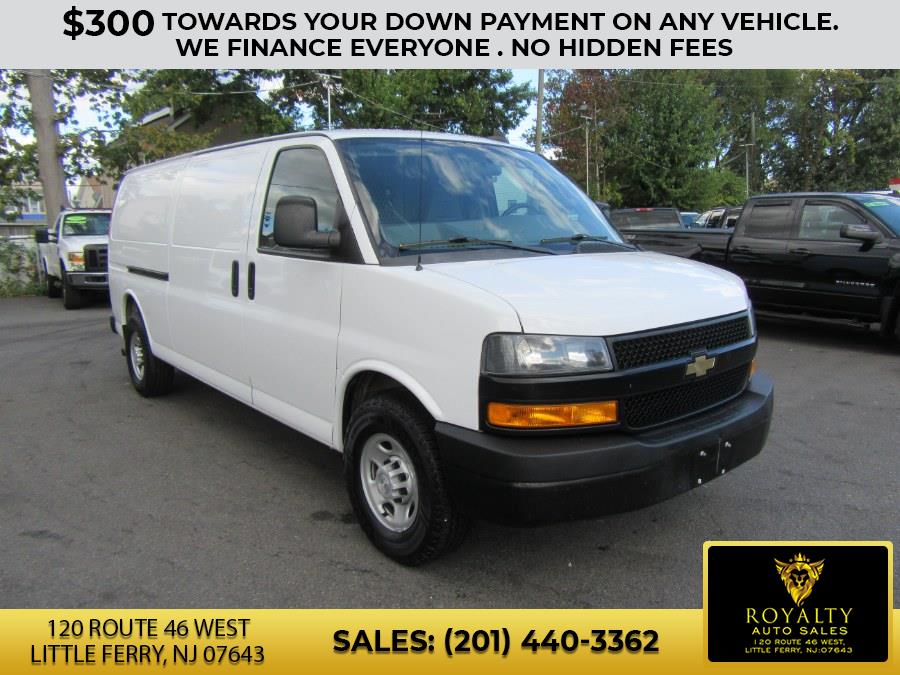 2018 Chevrolet Express Cargo Van RWD 3500 155", available for sale in Little Ferry, New Jersey | Royalty Auto Sales. Little Ferry, New Jersey 2018 Chevrolet Express Cargo Van RWD 3500 155", available for sale in Little Ferry, New Jersey | Royalty Auto Sales. Little Ferry, New Jersey