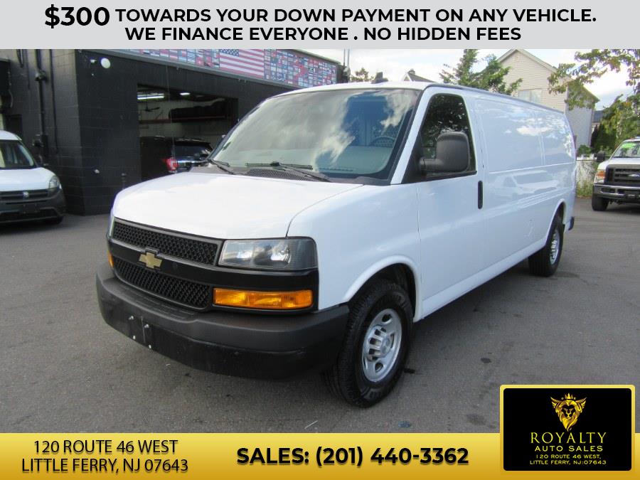 2018 Chevrolet Express Cargo Van RWD 3500 155", available for sale in Little Ferry, New Jersey | Royalty Auto Sales. Little Ferry, New Jersey 2018 Chevrolet Express Cargo Van RWD 3500 155", available for sale in Little Ferry, New Jersey | Royalty Auto Sales. Little Ferry, New Jersey