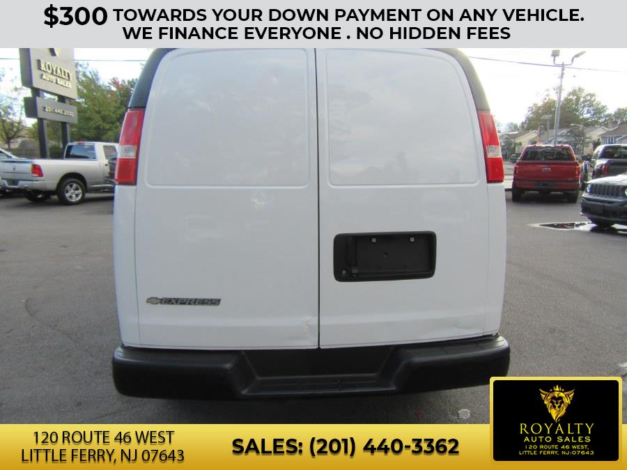 2018 Chevrolet Express Cargo Van RWD 3500 155", available for sale in Little Ferry, New Jersey | Royalty Auto Sales. Little Ferry, New Jersey 2018 Chevrolet Express Cargo Van RWD 3500 155", available for sale in Little Ferry, New Jersey | Royalty Auto Sales. Little Ferry, New Jersey