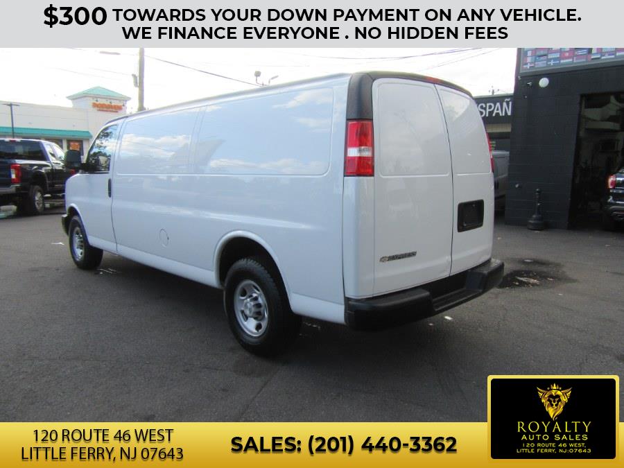 2018 Chevrolet Express Cargo Van RWD 3500 155", available for sale in Little Ferry, New Jersey | Royalty Auto Sales. Little Ferry, New Jersey 2018 Chevrolet Express Cargo Van RWD 3500 155", available for sale in Little Ferry, New Jersey | Royalty Auto Sales. Little Ferry, New Jersey