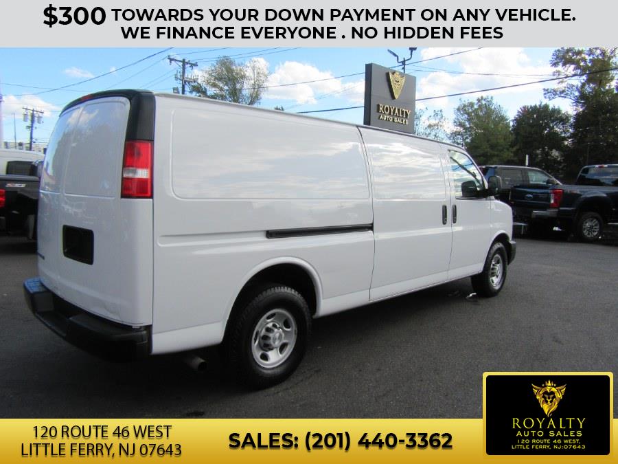 2018 Chevrolet Express Cargo Van RWD 3500 155", available for sale in Little Ferry, New Jersey | Royalty Auto Sales. Little Ferry, New Jersey 2018 Chevrolet Express Cargo Van RWD 3500 155", available for sale in Little Ferry, New Jersey | Royalty Auto Sales. Little Ferry, New Jersey