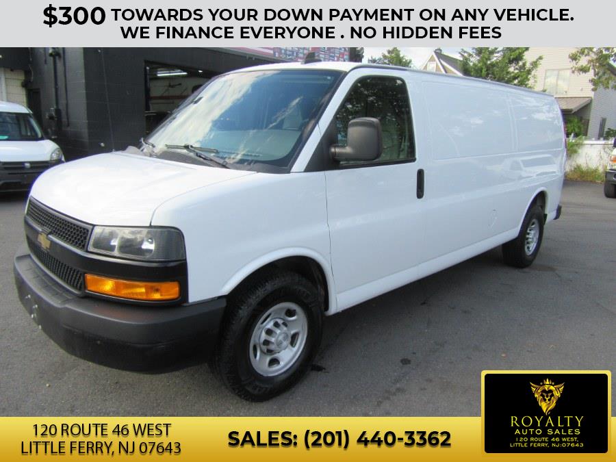 2018 Chevrolet Express Cargo Van RWD 3500 155", available for sale in Little Ferry, New Jersey | Royalty Auto Sales. Little Ferry, New Jersey 2018 Chevrolet Express Cargo Van RWD 3500 155", available for sale in Little Ferry, New Jersey | Royalty Auto Sales. Little Ferry, New Jersey