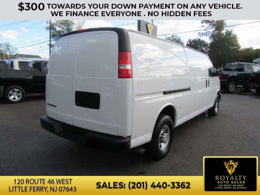 2018 Chevrolet Express Cargo Van RWD 3500 155", available for sale in Little Ferry, New Jersey | Royalty Auto Sales. Little Ferry, New Jersey 2018 Chevrolet Express Cargo Van RWD 3500 155", available for sale in Little Ferry, New Jersey | Royalty Auto Sales. Little Ferry, New Jersey