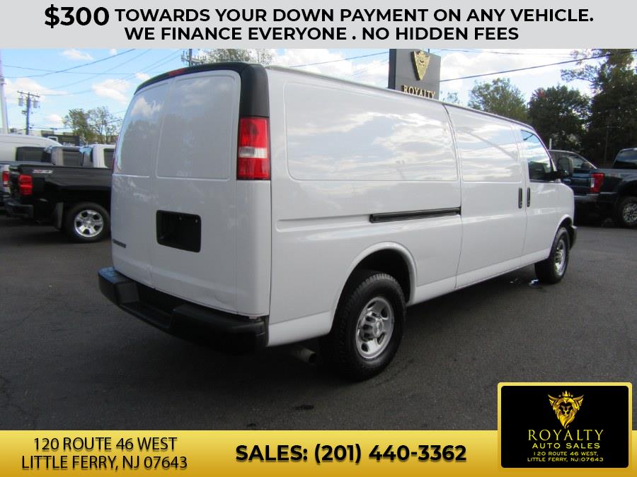 2018 Chevrolet Express Cargo Van RWD 3500 155", available for sale in Little Ferry, New Jersey | Royalty Auto Sales. Little Ferry, New Jersey 2018 Chevrolet Express Cargo Van RWD 3500 155", available for sale in Little Ferry, New Jersey | Royalty Auto Sales. Little Ferry, New Jersey