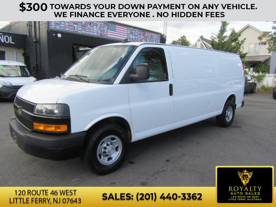 2018 Chevrolet Express Cargo Van RWD 3500 155", available for sale in Little Ferry, New Jersey | Royalty Auto Sales. Little Ferry, New Jersey 2018 Chevrolet Express Cargo Van RWD 3500 155", available for sale in Little Ferry, New Jersey | Royalty Auto Sales. Little Ferry, New Jersey