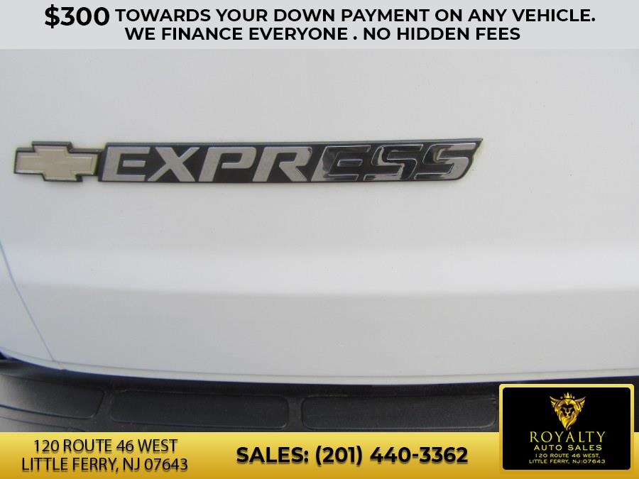 2018 Chevrolet Express Cargo Van RWD 3500 155", available for sale in Little Ferry, New Jersey | Royalty Auto Sales. Little Ferry, New Jersey 2018 Chevrolet Express Cargo Van RWD 3500 155", available for sale in Little Ferry, New Jersey | Royalty Auto Sales. Little Ferry, New Jersey