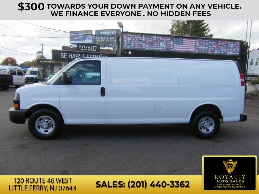 2018 Chevrolet Express Cargo Van RWD 3500 155", available for sale in Little Ferry, New Jersey | Royalty Auto Sales. Little Ferry, New Jersey 2018 Chevrolet Express Cargo Van RWD 3500 155", available for sale in Little Ferry, New Jersey | Royalty Auto Sales. Little Ferry, New Jersey