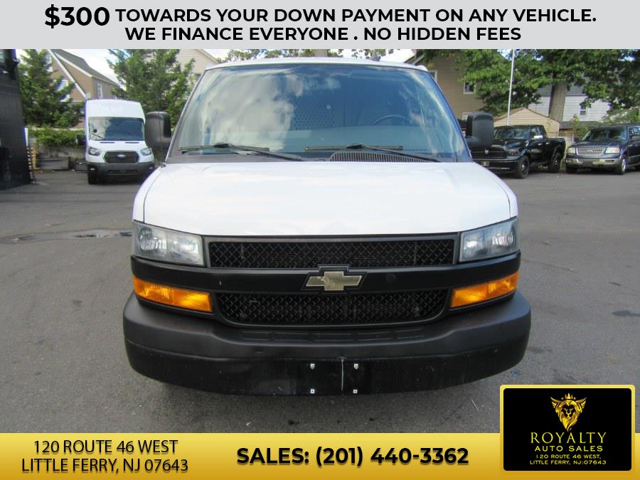 2018 Chevrolet Express Cargo Van RWD 3500 155", available for sale in Little Ferry, New Jersey | Royalty Auto Sales. Little Ferry, New Jersey 2018 Chevrolet Express Cargo Van RWD 3500 155", available for sale in Little Ferry, New Jersey | Royalty Auto Sales. Little Ferry, New Jersey
