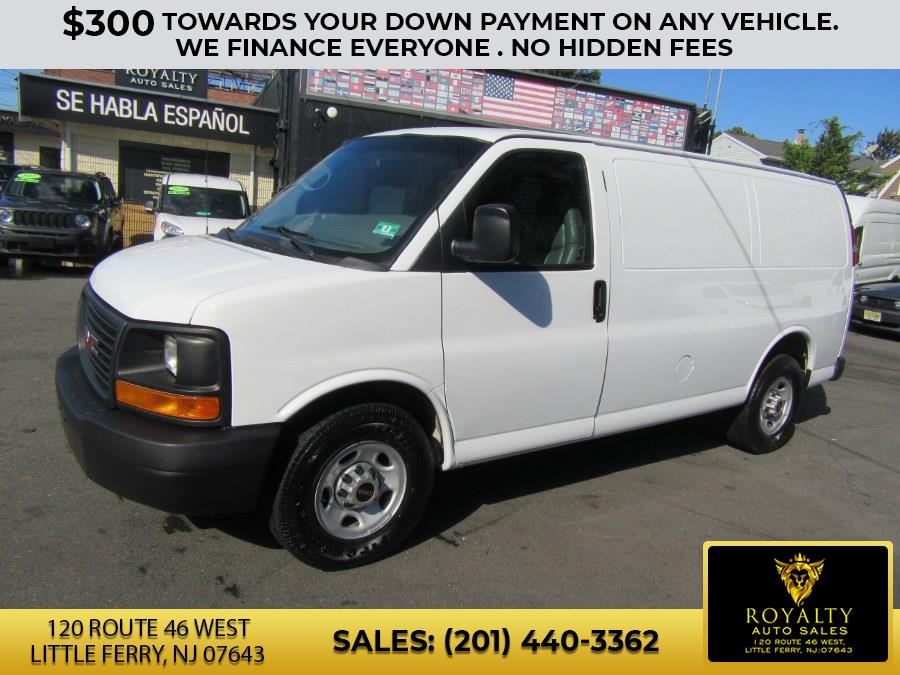 2015 GMC Savana Cargo Van RWD 2500 135", available for sale in Little Ferry, New Jersey | Royalty Auto Sales. Little Ferry, New Jersey 2015 GMC Savana Cargo Van RWD 2500 135", available for sale in Little Ferry, New Jersey | Royalty Auto Sales. Little Ferry, New Jersey