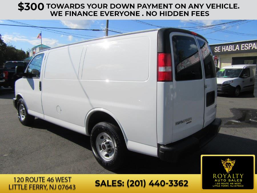 2015 GMC Savana Cargo Van RWD 2500 135", available for sale in Little Ferry, New Jersey | Royalty Auto Sales. Little Ferry, New Jersey 2015 GMC Savana Cargo Van RWD 2500 135", available for sale in Little Ferry, New Jersey | Royalty Auto Sales. Little Ferry, New Jersey