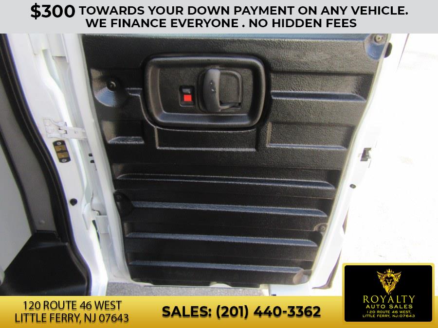 2015 GMC Savana Cargo Van RWD 2500 135", available for sale in Little Ferry, New Jersey | Royalty Auto Sales. Little Ferry, New Jersey 2015 GMC Savana Cargo Van RWD 2500 135", available for sale in Little Ferry, New Jersey | Royalty Auto Sales. Little Ferry, New Jersey