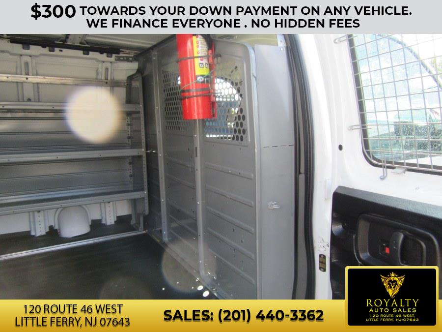 2015 GMC Savana Cargo Van RWD 2500 135", available for sale in Little Ferry, New Jersey | Royalty Auto Sales. Little Ferry, New Jersey 2015 GMC Savana Cargo Van RWD 2500 135", available for sale in Little Ferry, New Jersey | Royalty Auto Sales. Little Ferry, New Jersey