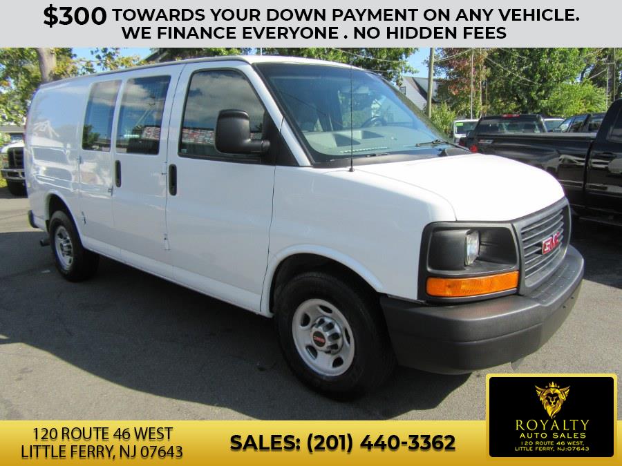 2015 GMC Savana Cargo Van RWD 2500 135", available for sale in Little Ferry, New Jersey | Royalty Auto Sales. Little Ferry, New Jersey 2015 GMC Savana Cargo Van RWD 2500 135", available for sale in Little Ferry, New Jersey | Royalty Auto Sales. Little Ferry, New Jersey