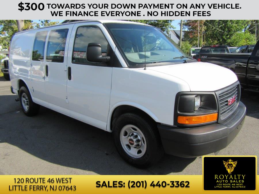 2015 GMC Savana Cargo Van RWD 2500 135", available for sale in Little Ferry, New Jersey | Royalty Auto Sales. Little Ferry, New Jersey 2015 GMC Savana Cargo Van RWD 2500 135", available for sale in Little Ferry, New Jersey | Royalty Auto Sales. Little Ferry, New Jersey