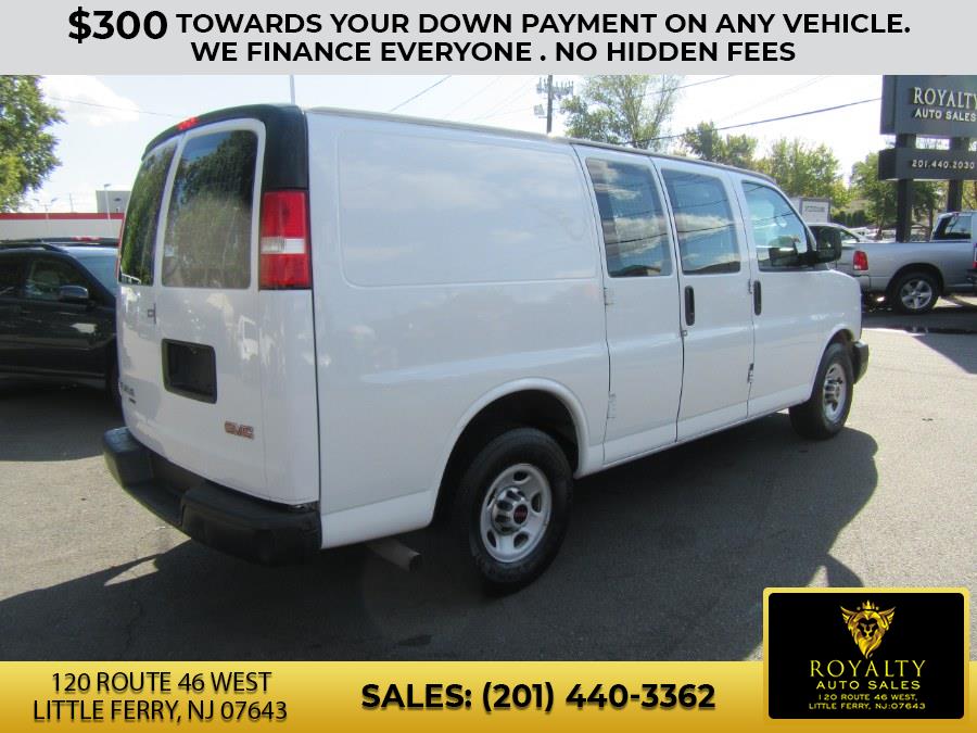 2015 GMC Savana Cargo Van RWD 2500 135", available for sale in Little Ferry, New Jersey | Royalty Auto Sales. Little Ferry, New Jersey 2015 GMC Savana Cargo Van RWD 2500 135", available for sale in Little Ferry, New Jersey | Royalty Auto Sales. Little Ferry, New Jersey