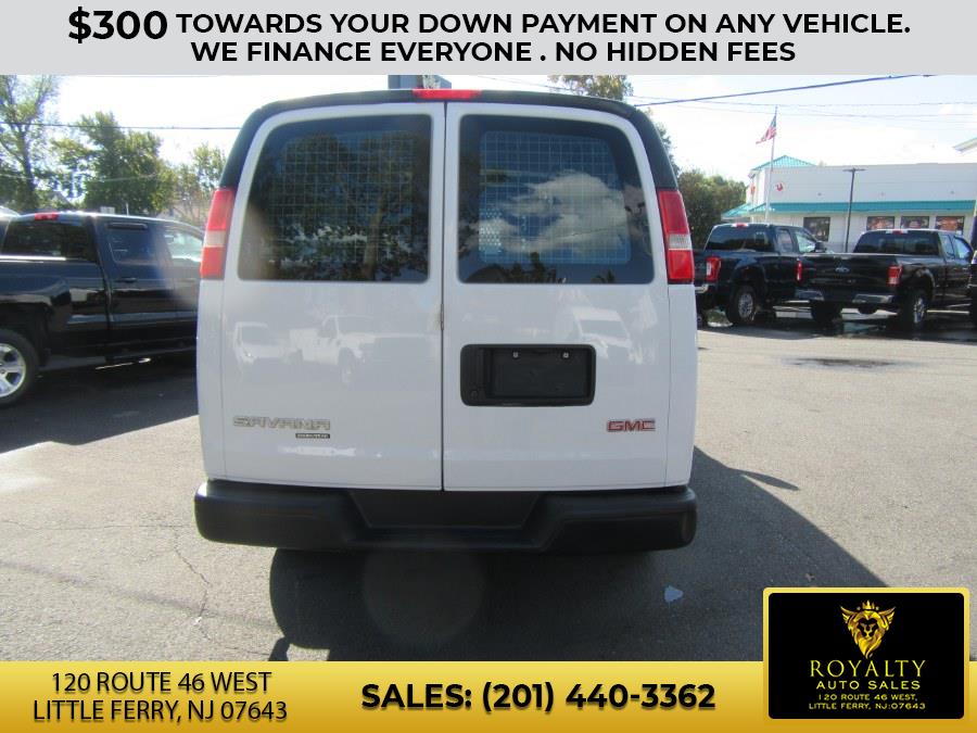 2015 GMC Savana Cargo Van RWD 2500 135", available for sale in Little Ferry, New Jersey | Royalty Auto Sales. Little Ferry, New Jersey 2015 GMC Savana Cargo Van RWD 2500 135", available for sale in Little Ferry, New Jersey | Royalty Auto Sales. Little Ferry, New Jersey