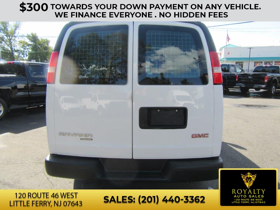 2015 GMC Savana Cargo Van RWD 2500 135", available for sale in Little Ferry, New Jersey | Royalty Auto Sales. Little Ferry, New Jersey 2015 GMC Savana Cargo Van RWD 2500 135", available for sale in Little Ferry, New Jersey | Royalty Auto Sales. Little Ferry, New Jersey