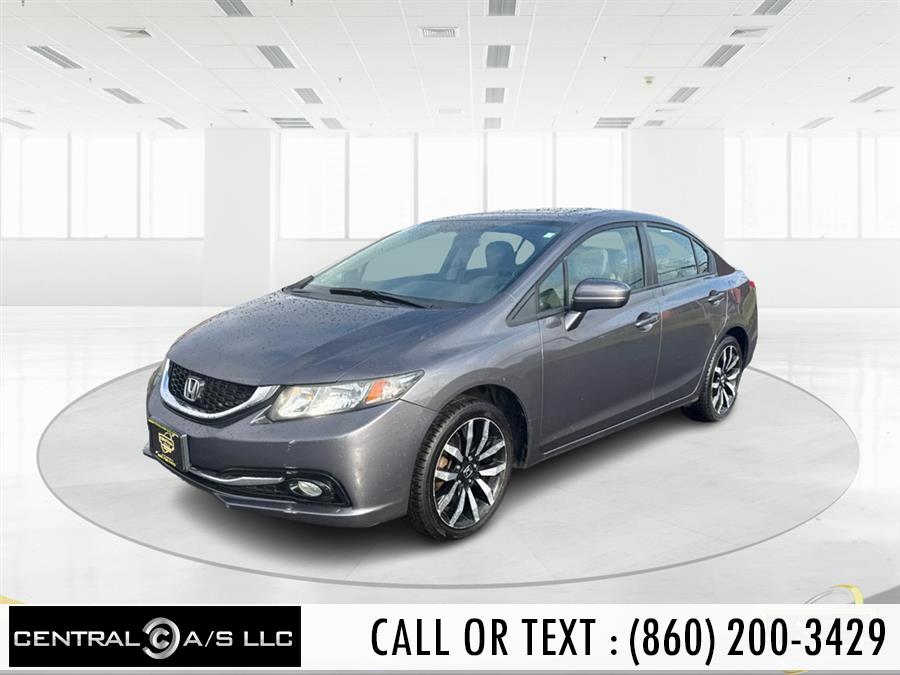 Used Honda Civic Sedan 4dr CVT EX-L 2015 | Central A/S LLC. East Windsor, Connecticut