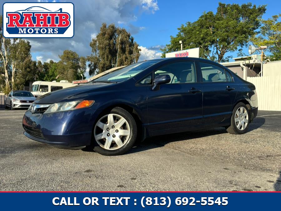 2007 Honda Civic Sdn 4dr AT LX, available for sale in Orlando, Florida | RAHIB INC. Orlando, Florida 2007 Honda Civic Sdn 4dr AT LX, available for sale in Orlando, Florida | RAHIB INC. Orlando, Florida