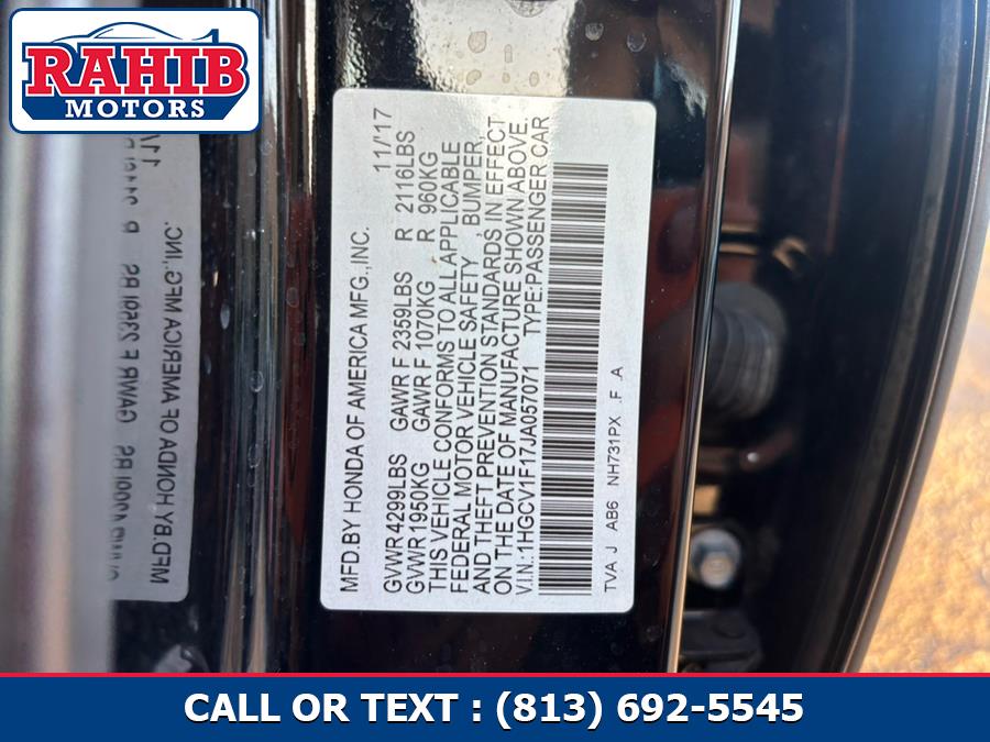 2018 Honda Accord Sedan LX 1.5T CVT, available for sale in Orlando, Florida | RAHIB INC. Orlando, Florida 2018 Honda Accord Sedan LX 1.5T CVT, available for sale in Orlando, Florida | RAHIB INC. Orlando, Florida