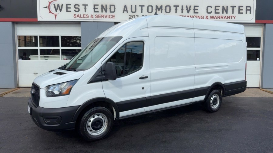 2021 Ford Transit Cargo Van T-350 148" EL Hi Rf 9500 GVWR RWD, available for sale in Waterbury, Connecticut | West End Automotive Center. Waterbury, Connecticut