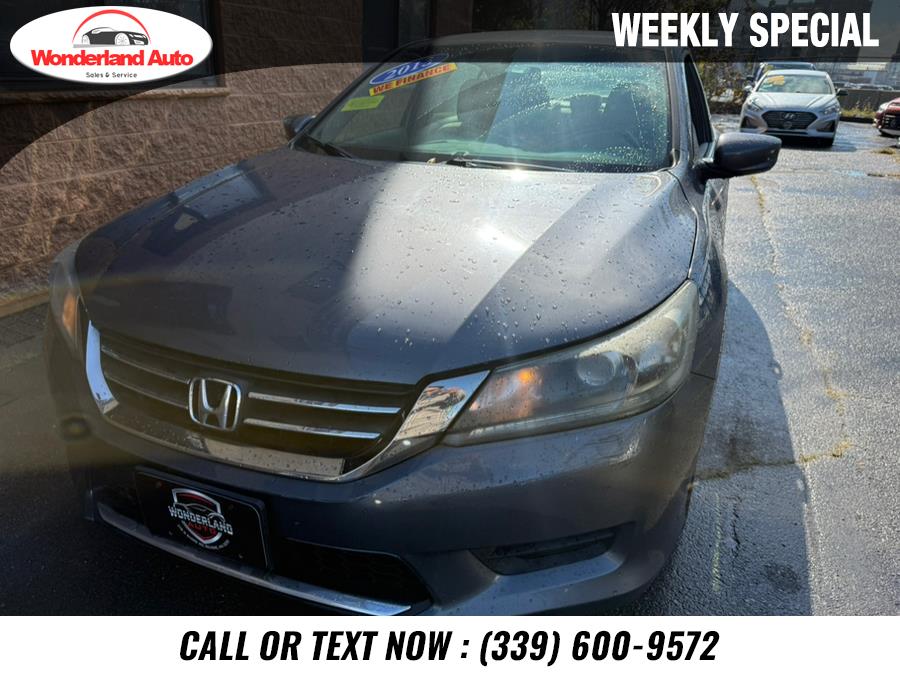 Used Honda Accord Sdn 4dr I4 CVT LX 2013 | Wonderland Auto. Revere, Massachusetts