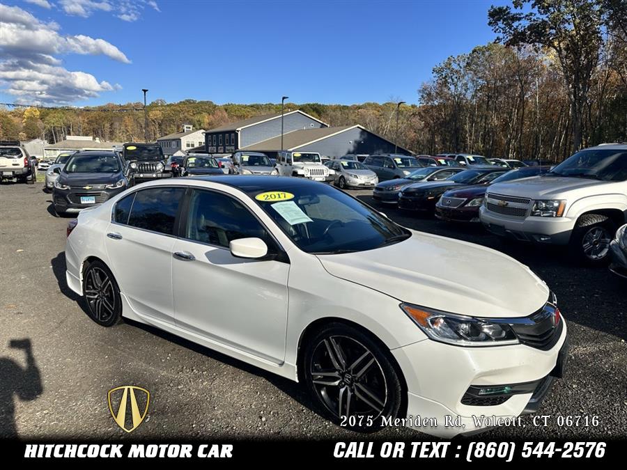 2017 Honda Accord Sport Special Edition, available for sale in Wolcott, Connecticut | Hitchcock Motor Car. Wolcott, Connecticut 2017 Honda Accord Sport Special Edition, available for sale in Wolcott, Connecticut | Hitchcock Motor Car. Wolcott, Connecticut