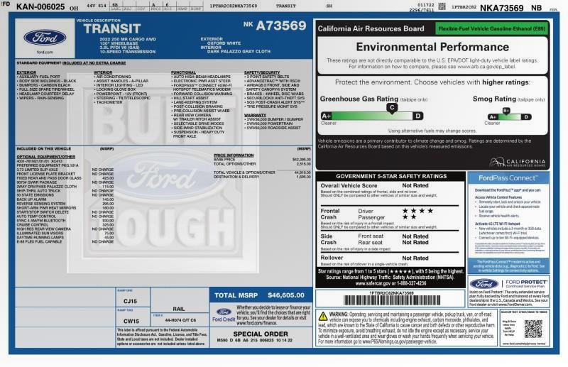 2022 Ford Transit-250 Cargo Van MED ROOF AWD, available for sale in Maple Shade, New Jersey | Car Revolution. Maple Shade, New Jersey 2022 Ford Transit-250 Cargo Van MED ROOF AWD, available for sale in Maple Shade, New Jersey | Car Revolution. Maple Shade, New Jersey