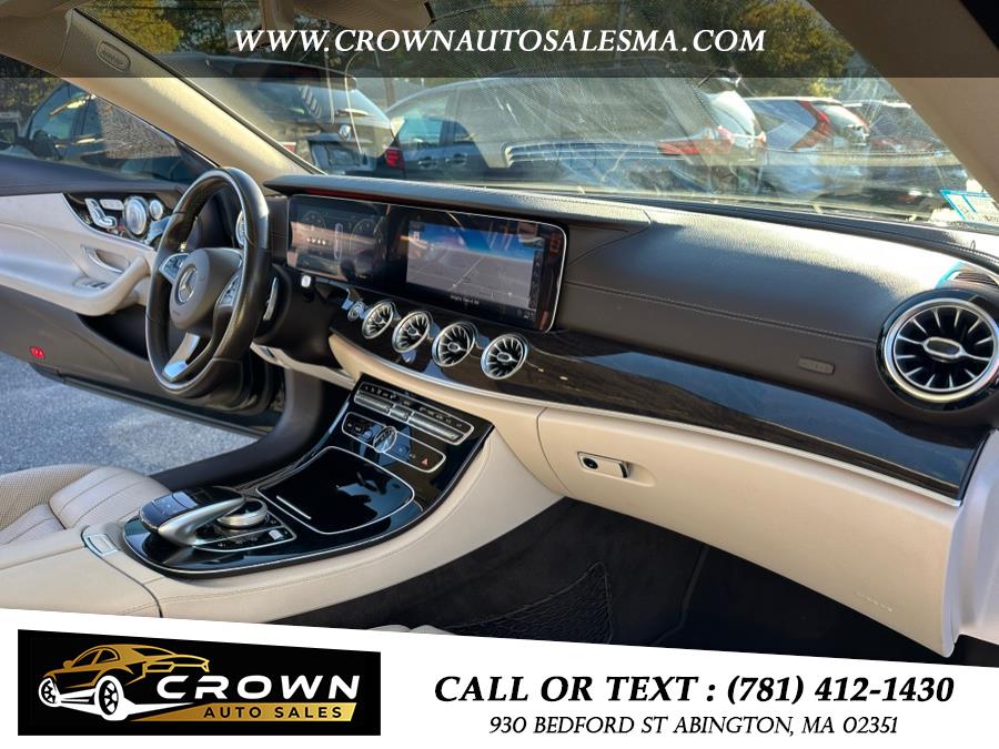 2018 Mercedes-Benz E-Class E 400 4MATIC Coupe, available for sale in Abington, Massachusetts | Crown Auto Sales. Abington, Massachusetts 2018 Mercedes-Benz E-Class E 400 4MATIC Coupe, available for sale in Abington, Massachusetts | Crown Auto Sales. Abington, Massachusetts
