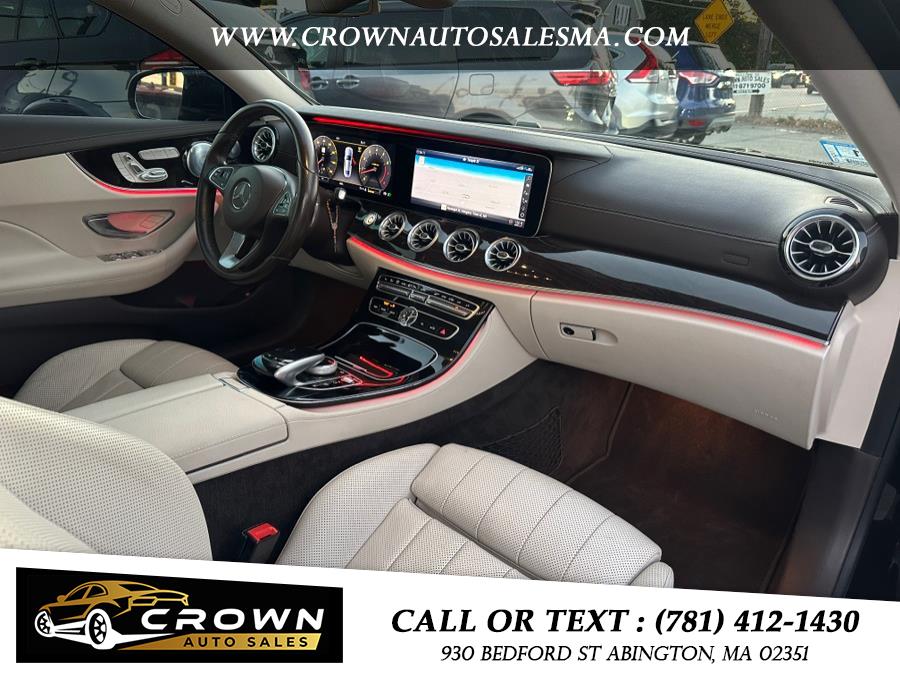 2018 Mercedes-Benz E-Class E 400 4MATIC Coupe, available for sale in Abington, Massachusetts | Crown Auto Sales. Abington, Massachusetts 2018 Mercedes-Benz E-Class E 400 4MATIC Coupe, available for sale in Abington, Massachusetts | Crown Auto Sales. Abington, Massachusetts