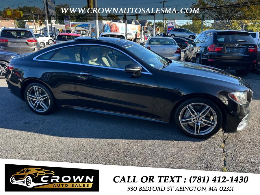 2018 Mercedes-Benz E-Class E 400 4MATIC Coupe, available for sale in Abington, Massachusetts | Crown Auto Sales. Abington, Massachusetts 2018 Mercedes-Benz E-Class E 400 4MATIC Coupe, available for sale in Abington, Massachusetts | Crown Auto Sales. Abington, Massachusetts