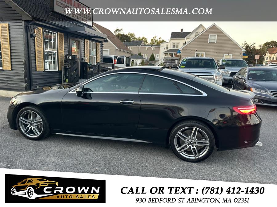 2018 Mercedes-Benz E-Class E 400 4MATIC Coupe, available for sale in Abington, Massachusetts | Crown Auto Sales. Abington, Massachusetts 2018 Mercedes-Benz E-Class E 400 4MATIC Coupe, available for sale in Abington, Massachusetts | Crown Auto Sales. Abington, Massachusetts