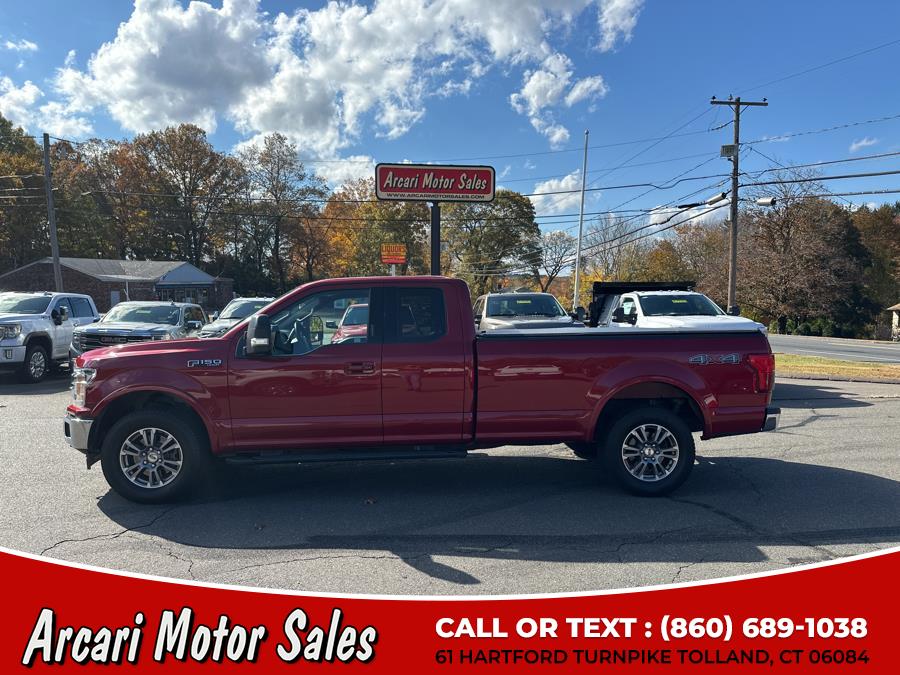 2018 Ford F-150 LARIAT 4WD SuperCab 8'' Box, available for sale in Tolland, Connecticut | Arcari Motor Sales. Tolland, Connecticut 2018 Ford F-150 LARIAT 4WD SuperCab 8'' Box, available for sale in Tolland, Connecticut | Arcari Motor Sales. Tolland, Connecticut