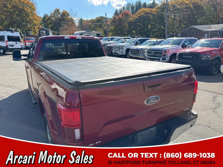 2018 Ford F-150 LARIAT 4WD SuperCab 8'' Box, available for sale in Tolland, Connecticut | Arcari Motor Sales. Tolland, Connecticut 2018 Ford F-150 LARIAT 4WD SuperCab 8'' Box, available for sale in Tolland, Connecticut | Arcari Motor Sales. Tolland, Connecticut