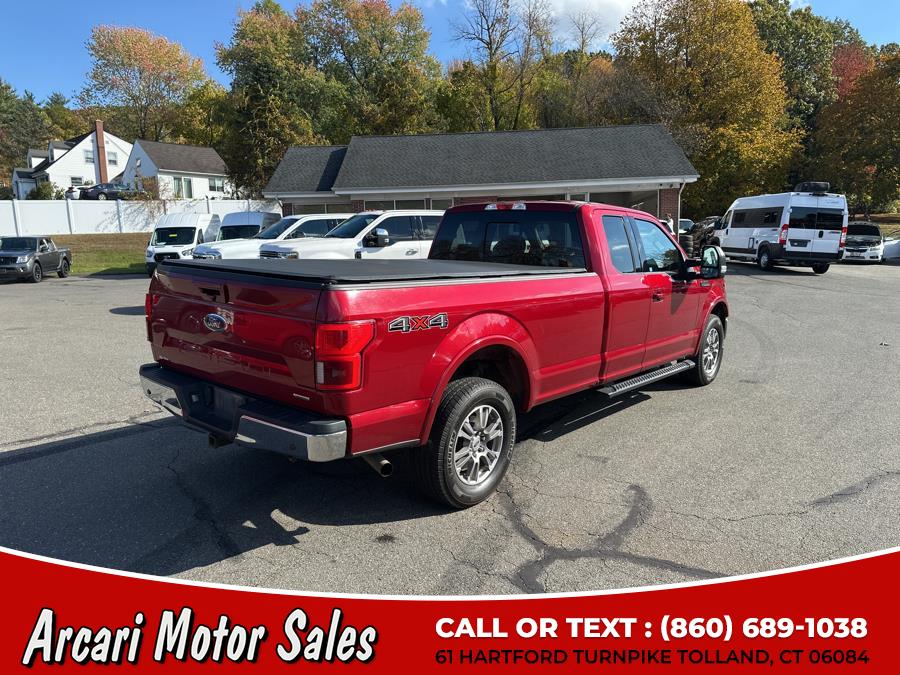 2018 Ford F-150 LARIAT 4WD SuperCab 8'' Box, available for sale in Tolland, Connecticut | Arcari Motor Sales. Tolland, Connecticut 2018 Ford F-150 LARIAT 4WD SuperCab 8'' Box, available for sale in Tolland, Connecticut | Arcari Motor Sales. Tolland, Connecticut