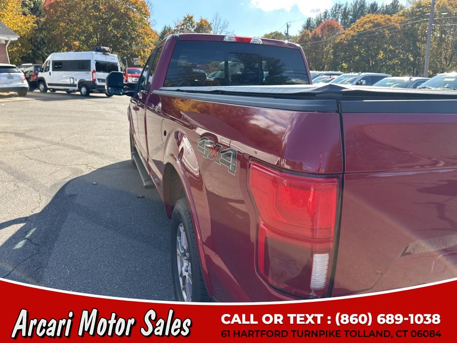 2018 Ford F-150 LARIAT 4WD SuperCab 8'' Box, available for sale in Tolland, Connecticut | Arcari Motor Sales. Tolland, Connecticut 2018 Ford F-150 LARIAT 4WD SuperCab 8'' Box, available for sale in Tolland, Connecticut | Arcari Motor Sales. Tolland, Connecticut