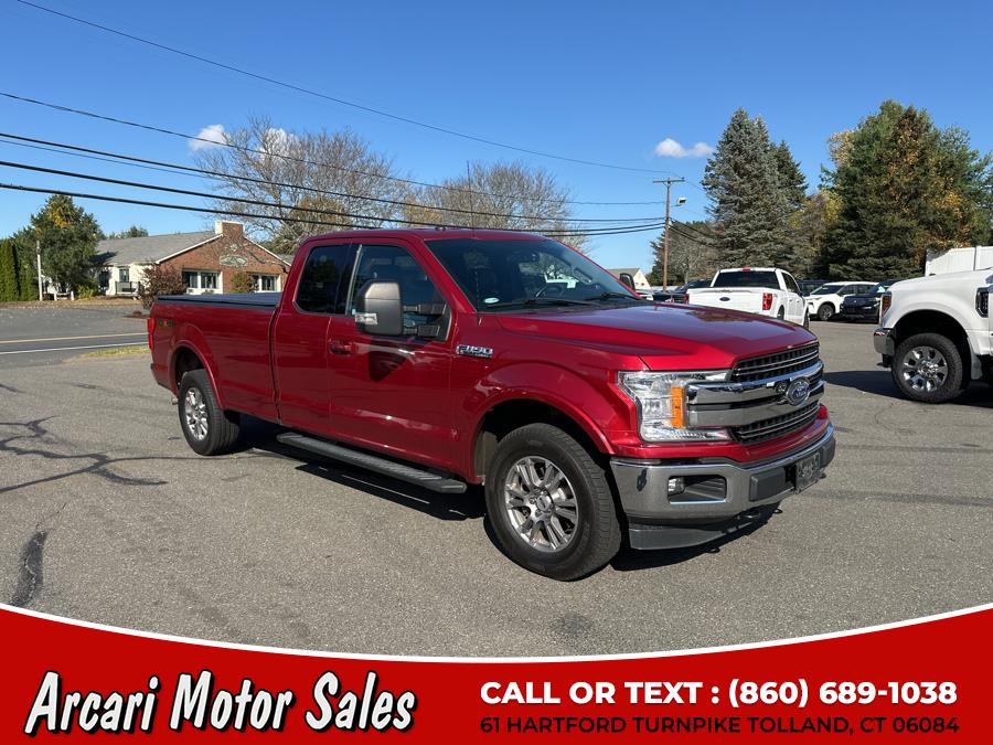 2018 Ford F-150 LARIAT 4WD SuperCab 8'' Box, available for sale in Tolland, Connecticut | Arcari Motor Sales. Tolland, Connecticut 2018 Ford F-150 LARIAT 4WD SuperCab 8'' Box, available for sale in Tolland, Connecticut | Arcari Motor Sales. Tolland, Connecticut