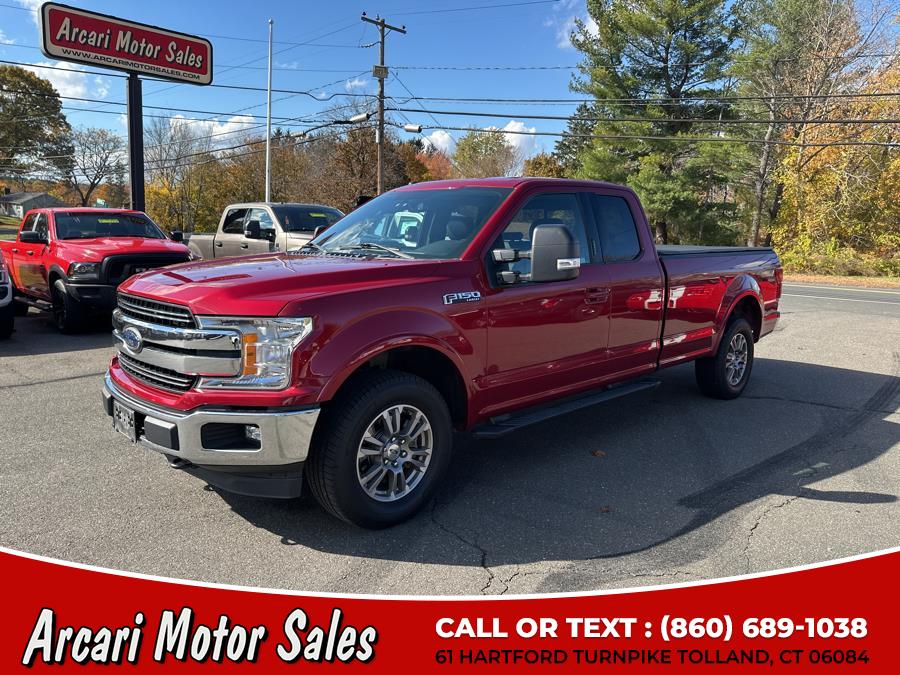 2018 Ford F-150 LARIAT 4WD SuperCab 8'' Box, available for sale in Tolland, Connecticut | Arcari Motor Sales. Tolland, Connecticut 2018 Ford F-150 LARIAT 4WD SuperCab 8'' Box, available for sale in Tolland, Connecticut | Arcari Motor Sales. Tolland, Connecticut