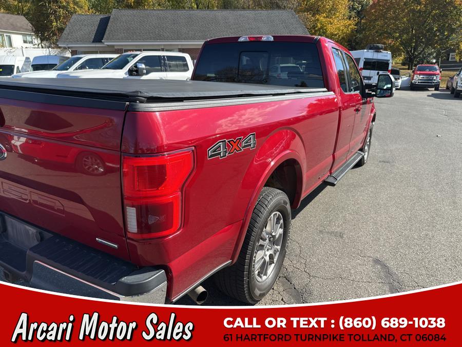 2018 Ford F-150 LARIAT 4WD SuperCab 8'' Box, available for sale in Tolland, Connecticut | Arcari Motor Sales. Tolland, Connecticut 2018 Ford F-150 LARIAT 4WD SuperCab 8'' Box, available for sale in Tolland, Connecticut | Arcari Motor Sales. Tolland, Connecticut